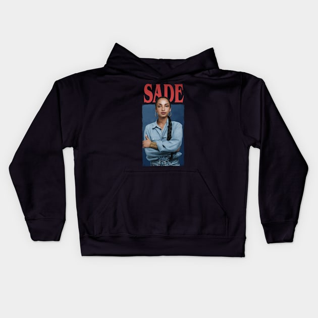 Sade Adu Kids Hoodie by gwpxstore